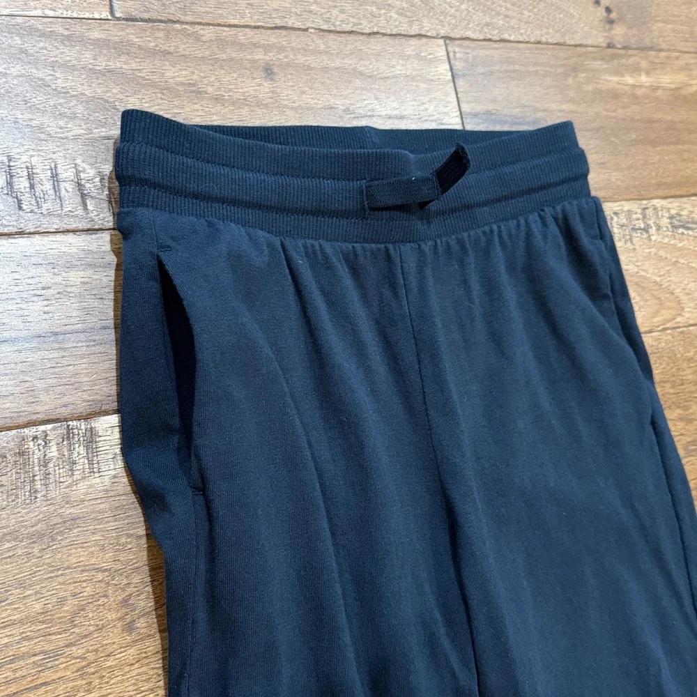 H&M Girls Cotton Black Jogger Pants - Size US 7